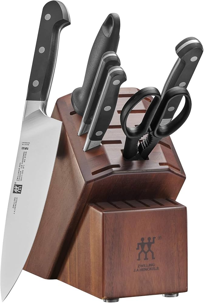Amazon.com: ZWILLING J.A. Henckels 7-pc ZWILLING Pro Knife Block