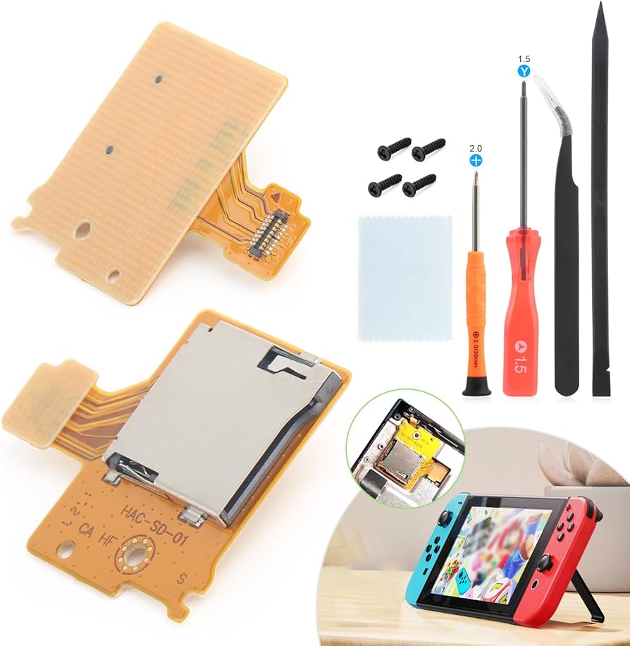 Amazon.com: Micro SD Card Reader for Nintendo Switch NS Memory