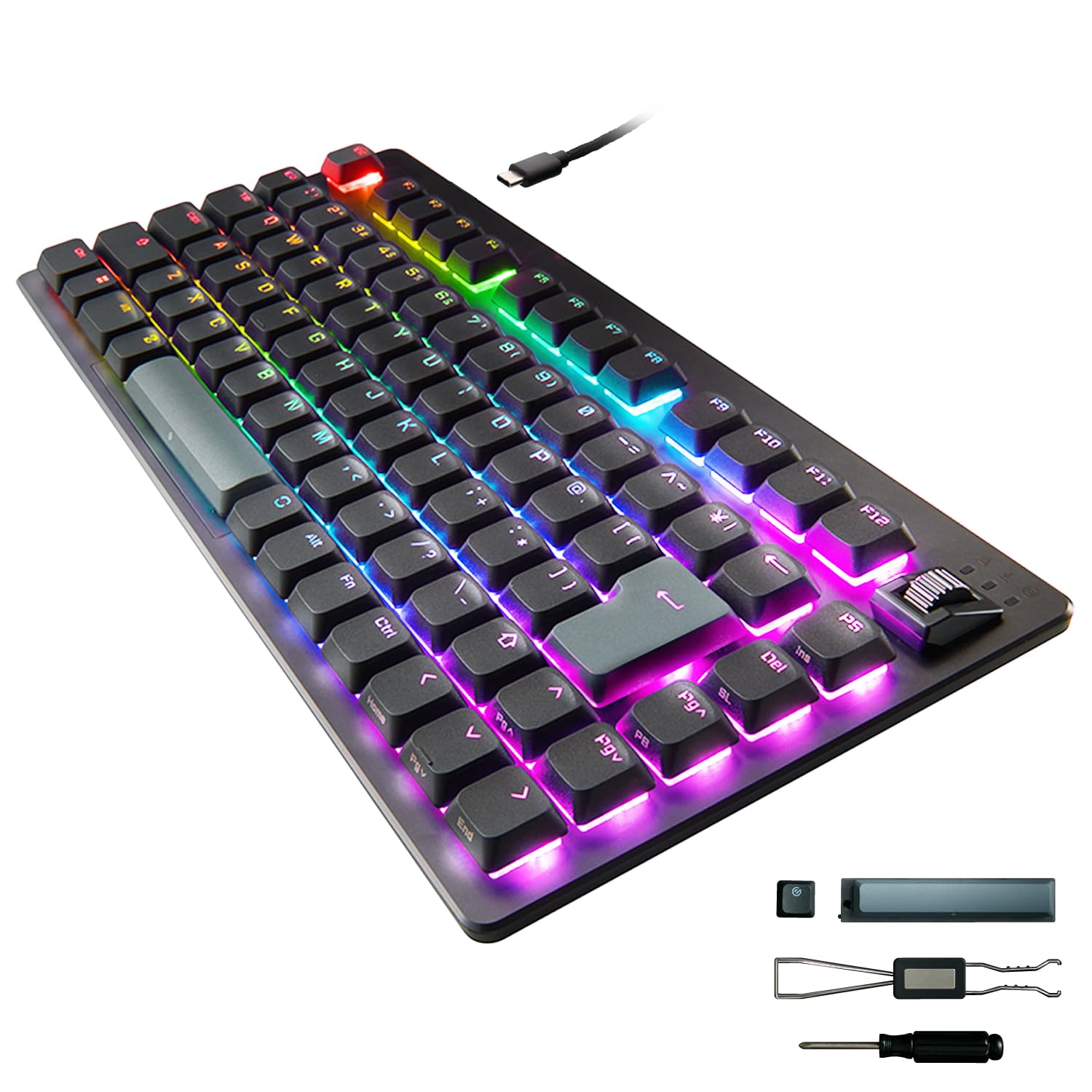 Amazon | エレコム ラピッドトリガー ゲーミングキーボード V custom