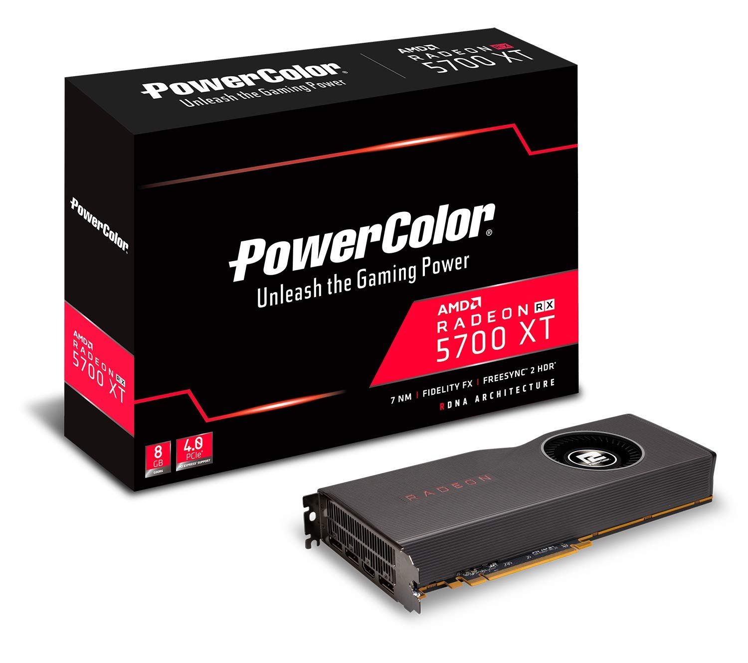 Amazon | PowerColor AMD Radeon RX5700XT 搭載 グラフィックボード