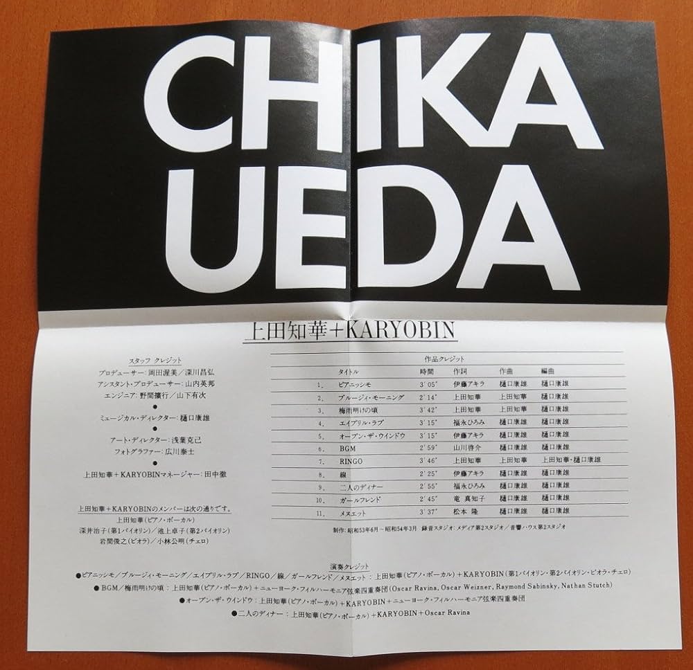 Amazon.co.jp: 上田知華+KARYOBIN: ミュージック