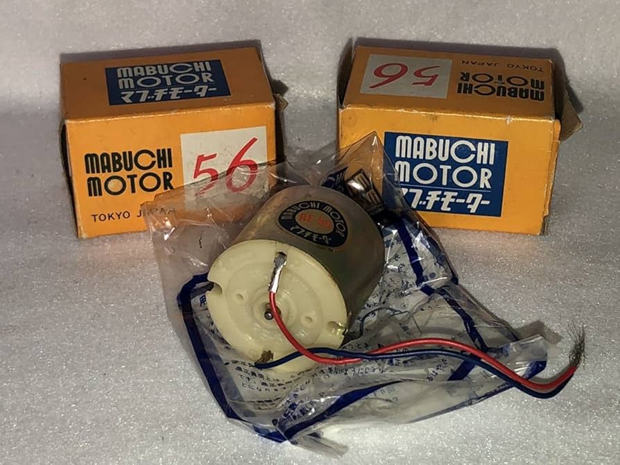 Amazon.co.jp: 1980年代 当時物 マブチモーターmabuchi motor RE56