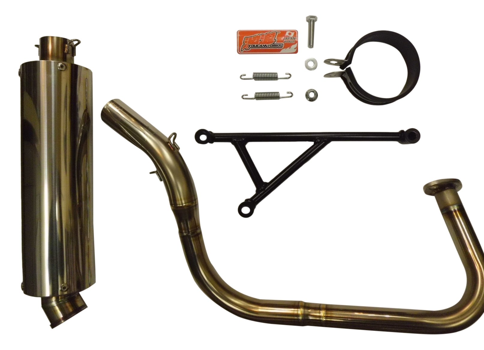 Amazon | アドレスV125 油漢レーシングマフラー uk-060 | フル