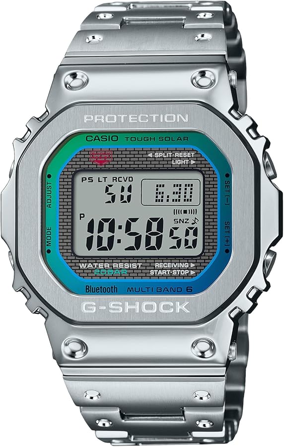 Casio G-Shock GMW-B5000 Series Wristwatch, Equipped with Bluetooth