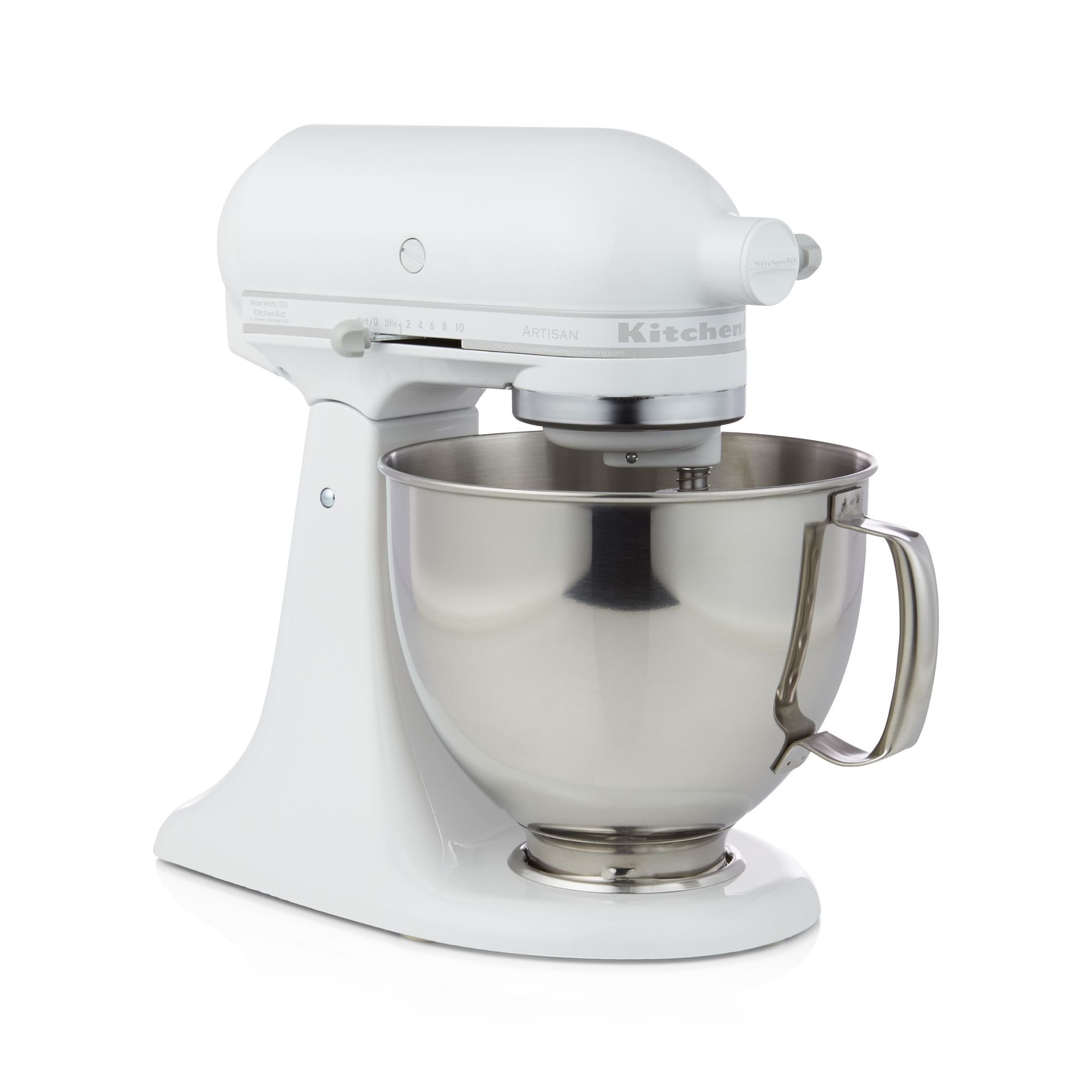 Amazon.com: KitchenAid KSM150PSWW Artisan Series 5-Qt. Stand Mixer