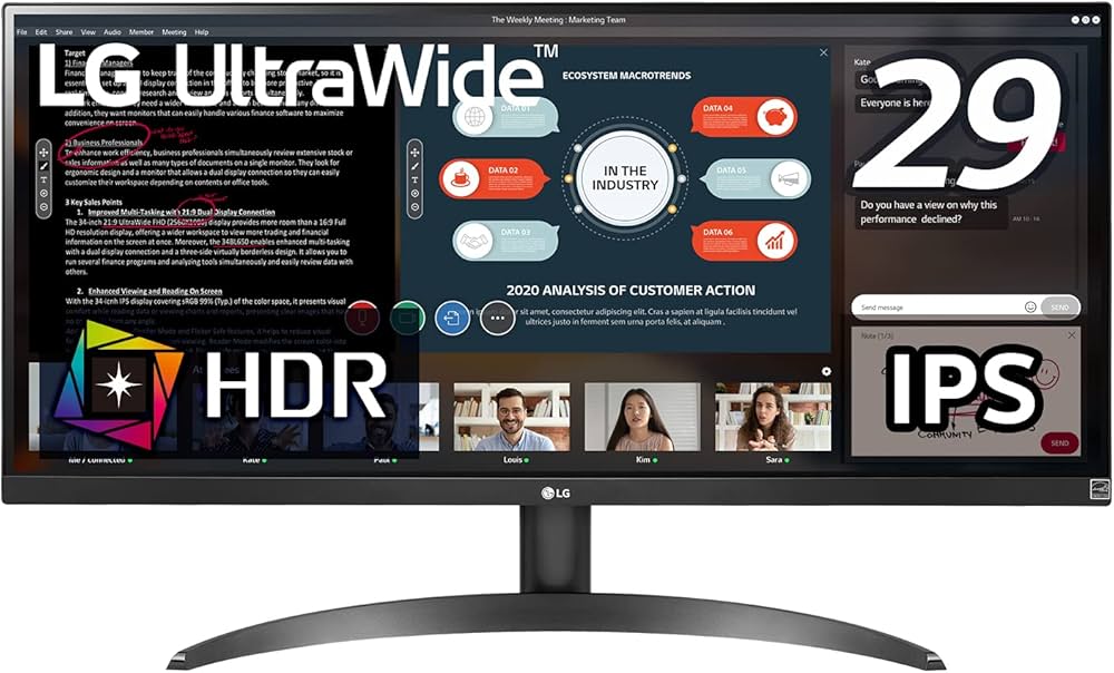 Amazon.co.jp: LG モニター ディスプレイ 29WP500-B 29インチ/21:9