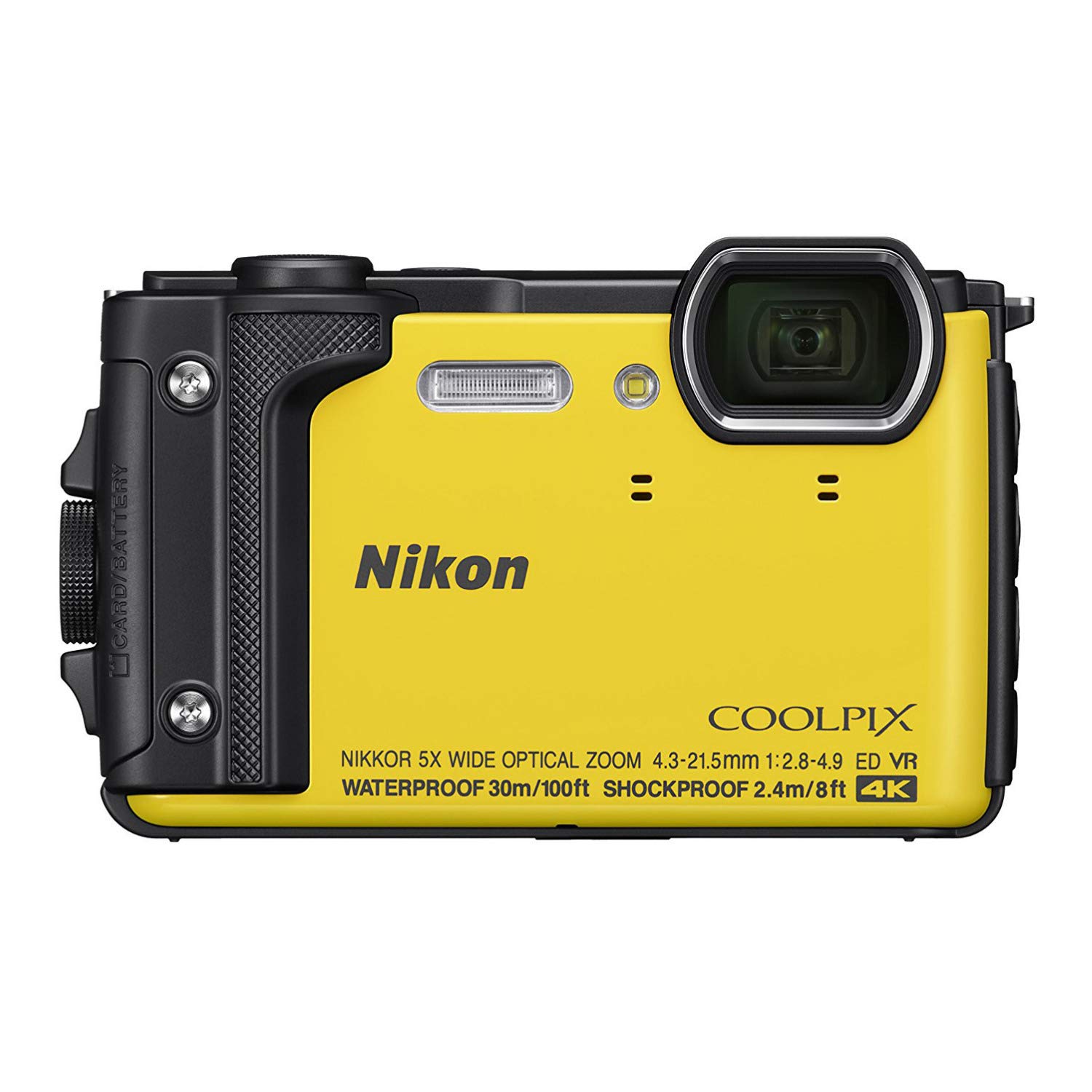 Nikon Câmera digital subaquática à prova d'água W300 com LCD TFT