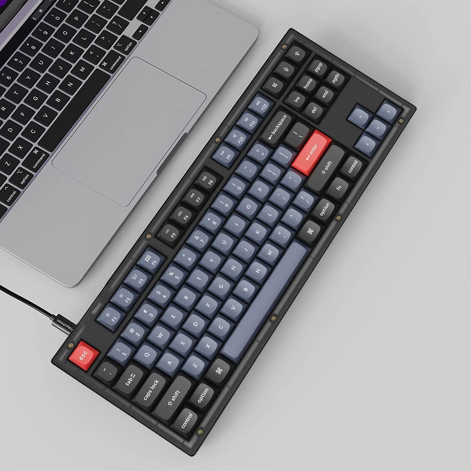 Amazon | Keychron V3 TKL 80%レイアウト カスタム有線メカニカル