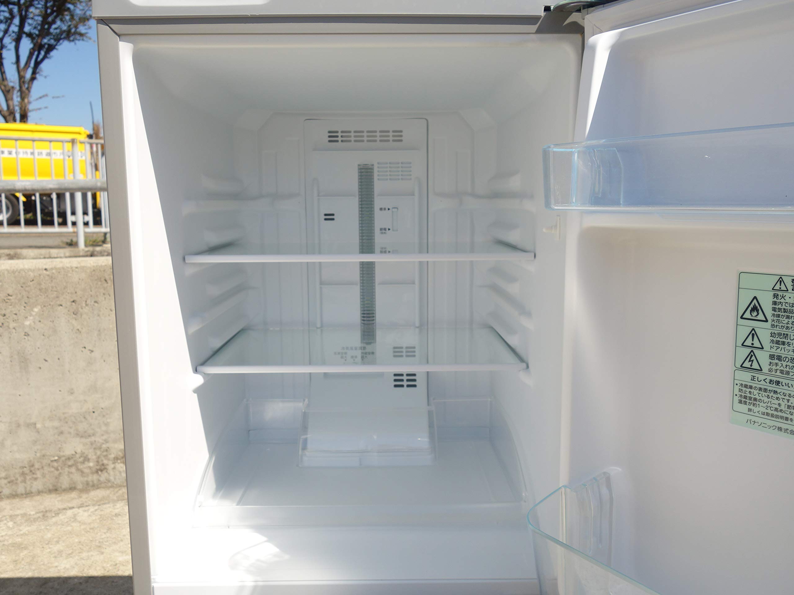 Amazon.co.jp: Panasonic 2ドア冷蔵庫 138L シルバー NR-B146W-S