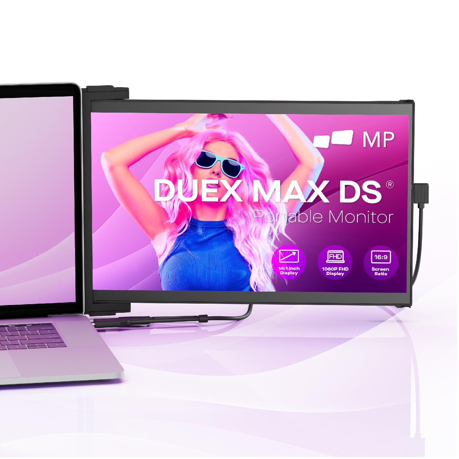 Amazon.com: Mobile Pixels Portable Monitor, Duex Max DS Laptop