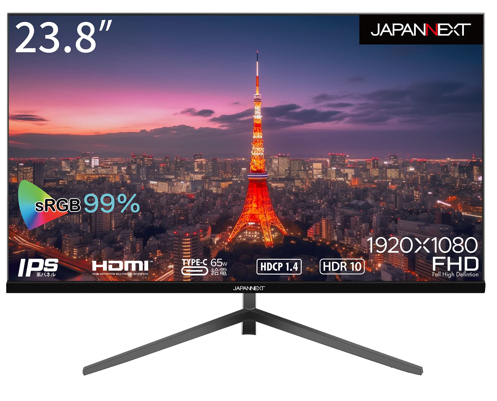 Amazon.co.jp: JAPANNEXT 23.8インチ モニター フルHD 1920x1080解像度