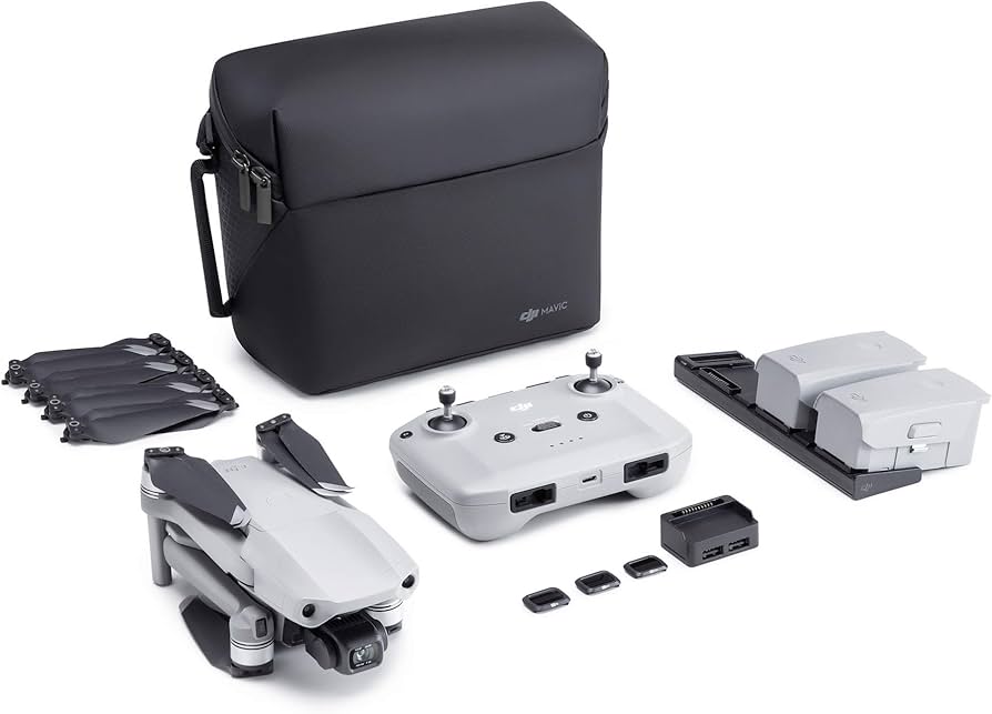 Amazon.com: DJI Mavic Air 2 Fly More Combo - Drone Quadcopter UAV