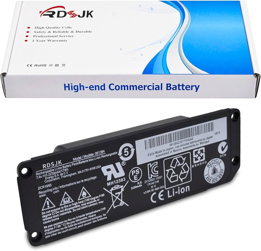 Amazon.com: 061384 063404 061385 061386 063287 Speaker Battery