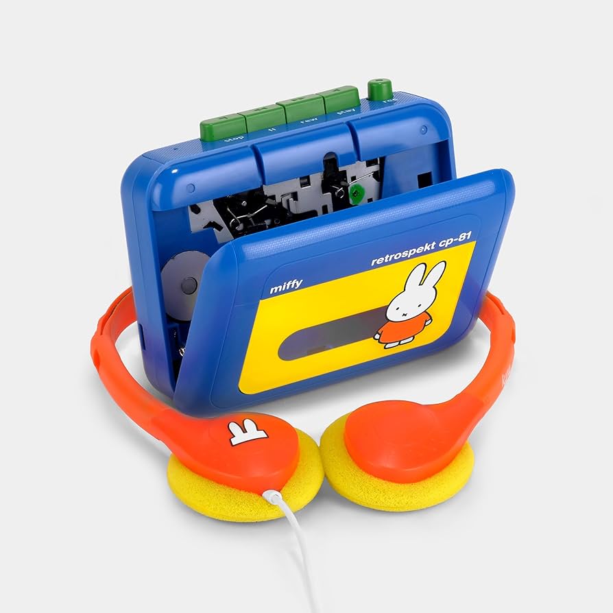 Amazon.co.jp: Miffy + Retrospekt CP-81 ポータブルカセット