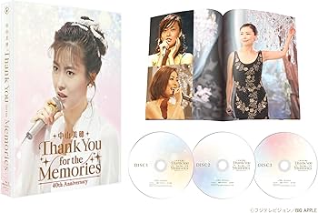 Amazon.co.jp: 中山美穂 40th Anniversary Thank You for the Memories