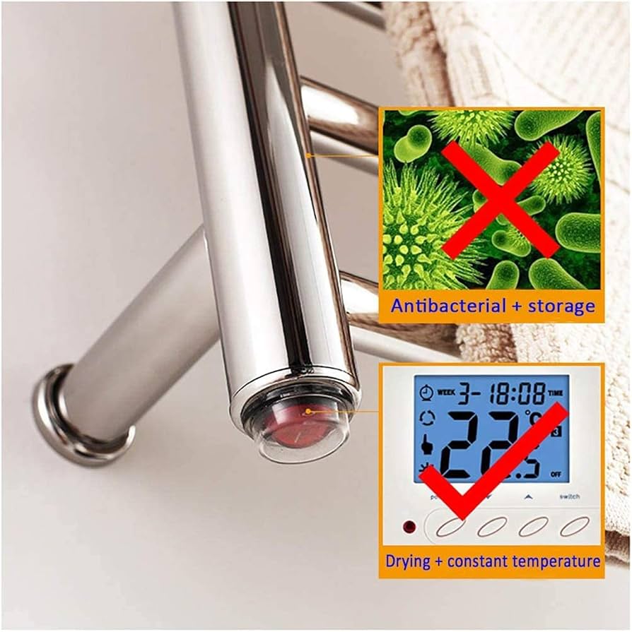 Amazon.co.jp: バスルームウォールヒーター電気タオルウォーマー、家庭