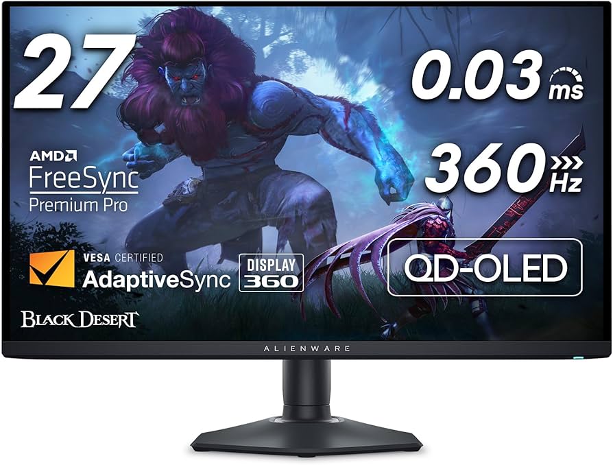 Amazon.com: Alienware AW2725DF OLED Gaming Monitor - 26.7-inch