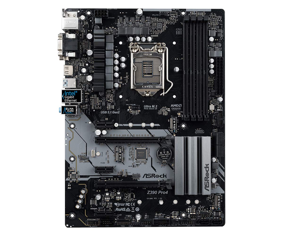Amazon.com: ASRock Motherboard (Z390 PRO4) : Electronics