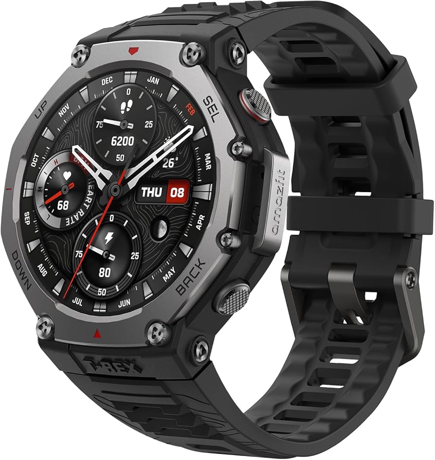 Amazfit T-Rex 3 Smart Watch Outdoor Rugged Military 48mm, GPS