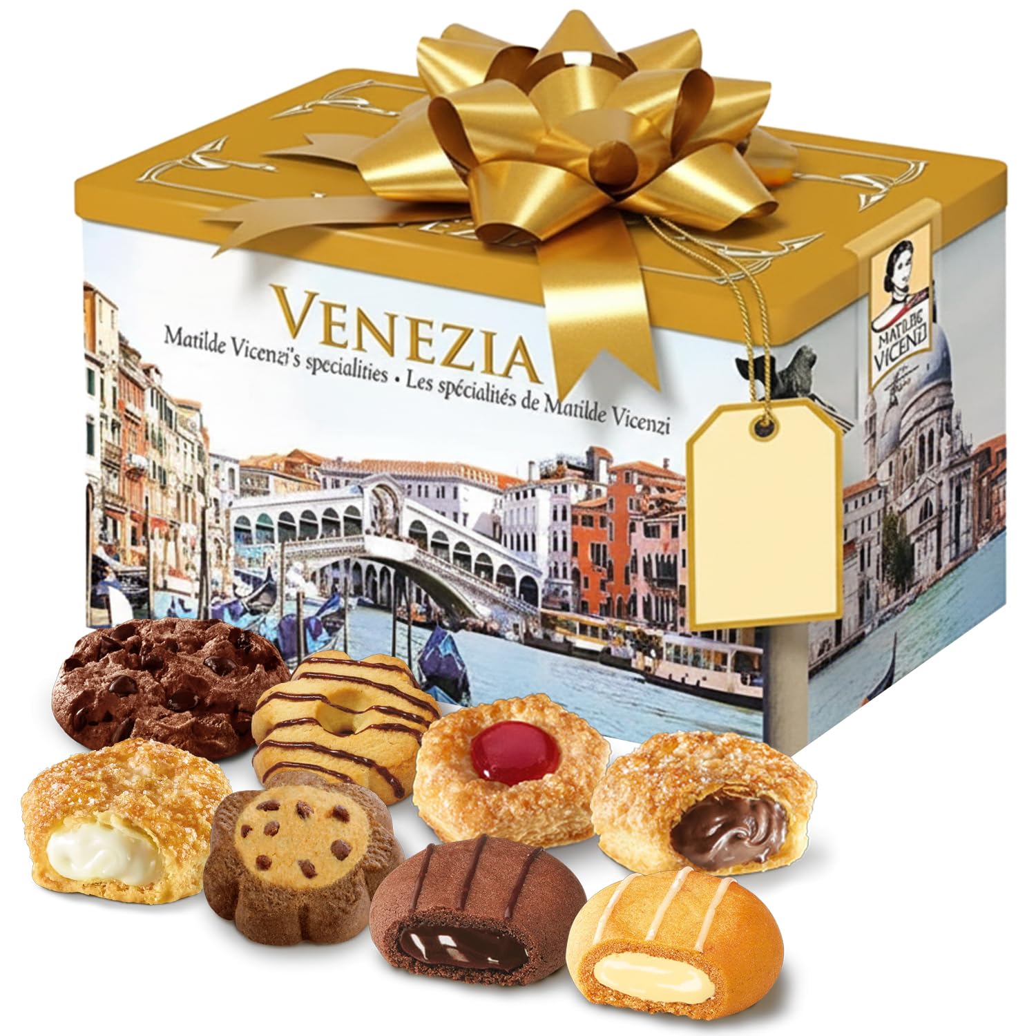 Amazon.com: Matilde Vicenzi Venezia Cookie Gift Tin - Italian