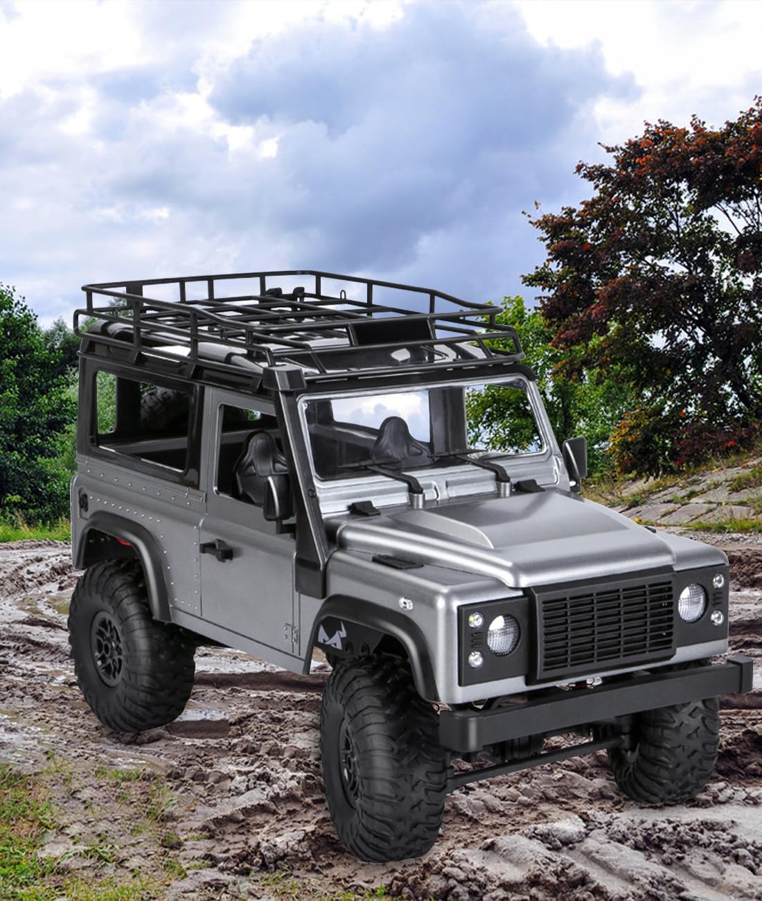 Amazon.co.jp: 1:12 ディフェンダー 大型 ラジコン おもちゃ ラジコン