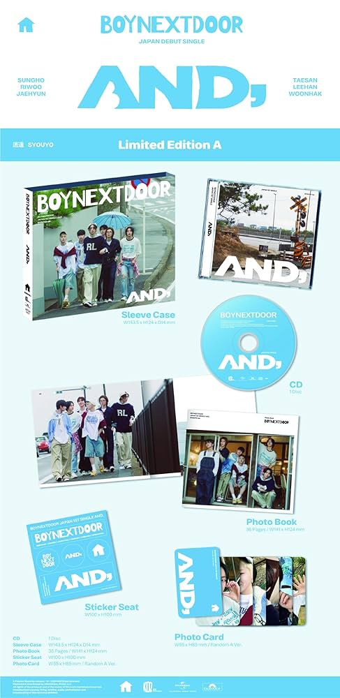 BOYNEXTDOOR - AND,[Limited Edition A] - Amazon.com Music