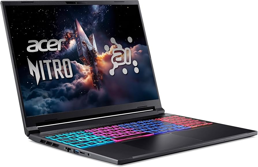 Amazon.com: acer Nitro V 16S 16” WUXGA IPS 180Hz Gaming Laptop