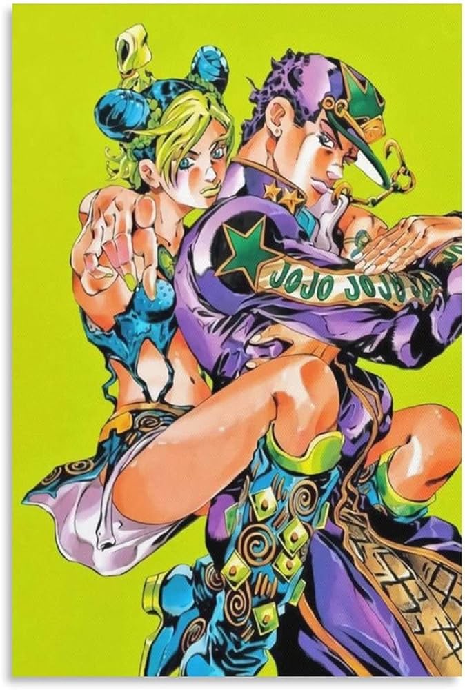 Amazon.co.jp: ジョジョの奇妙な冒険 1 ウォールアート キャンバス