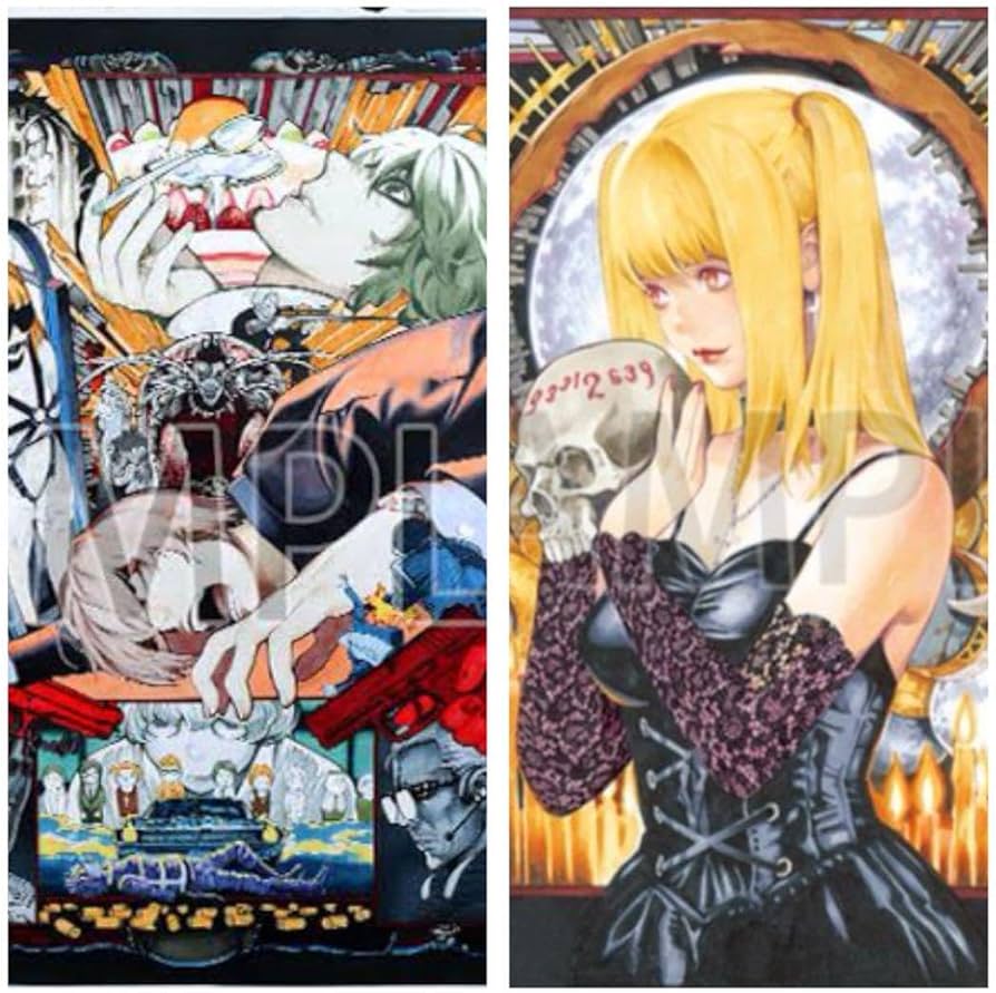 Amazon.co.jp: DEATHNOTEデスノート展 ポスター2枚 夜神月 ミサミサ