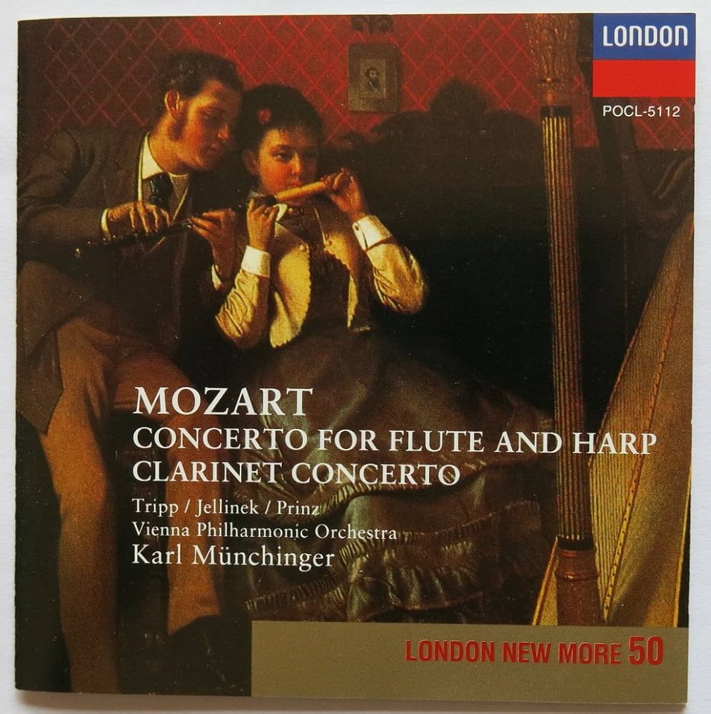 Amazon.co.jp: モーツァルト：フルートとハープのための協奏曲