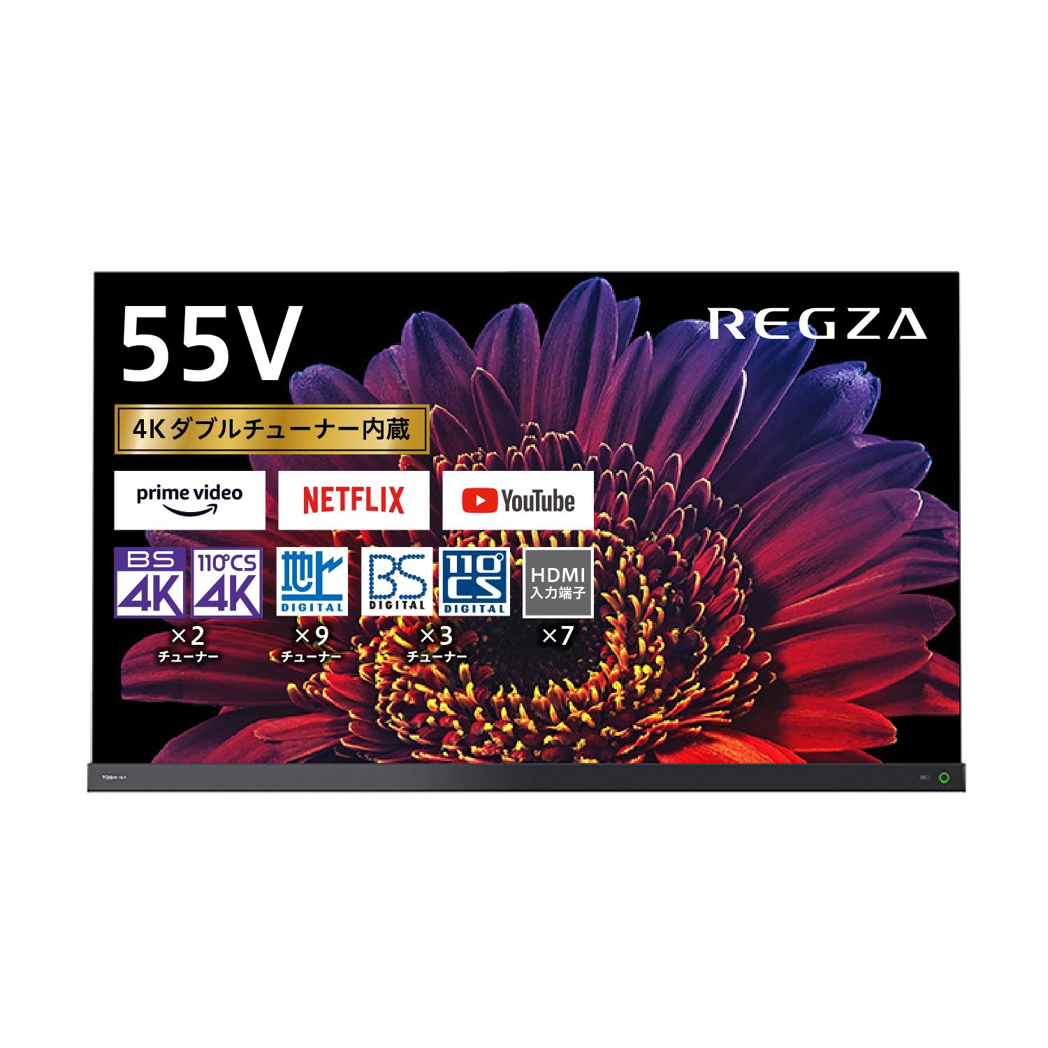 Amazon.co.jp: レグザ 55V型 有機ELテレビ 55X9400 4Kチューナー内蔵