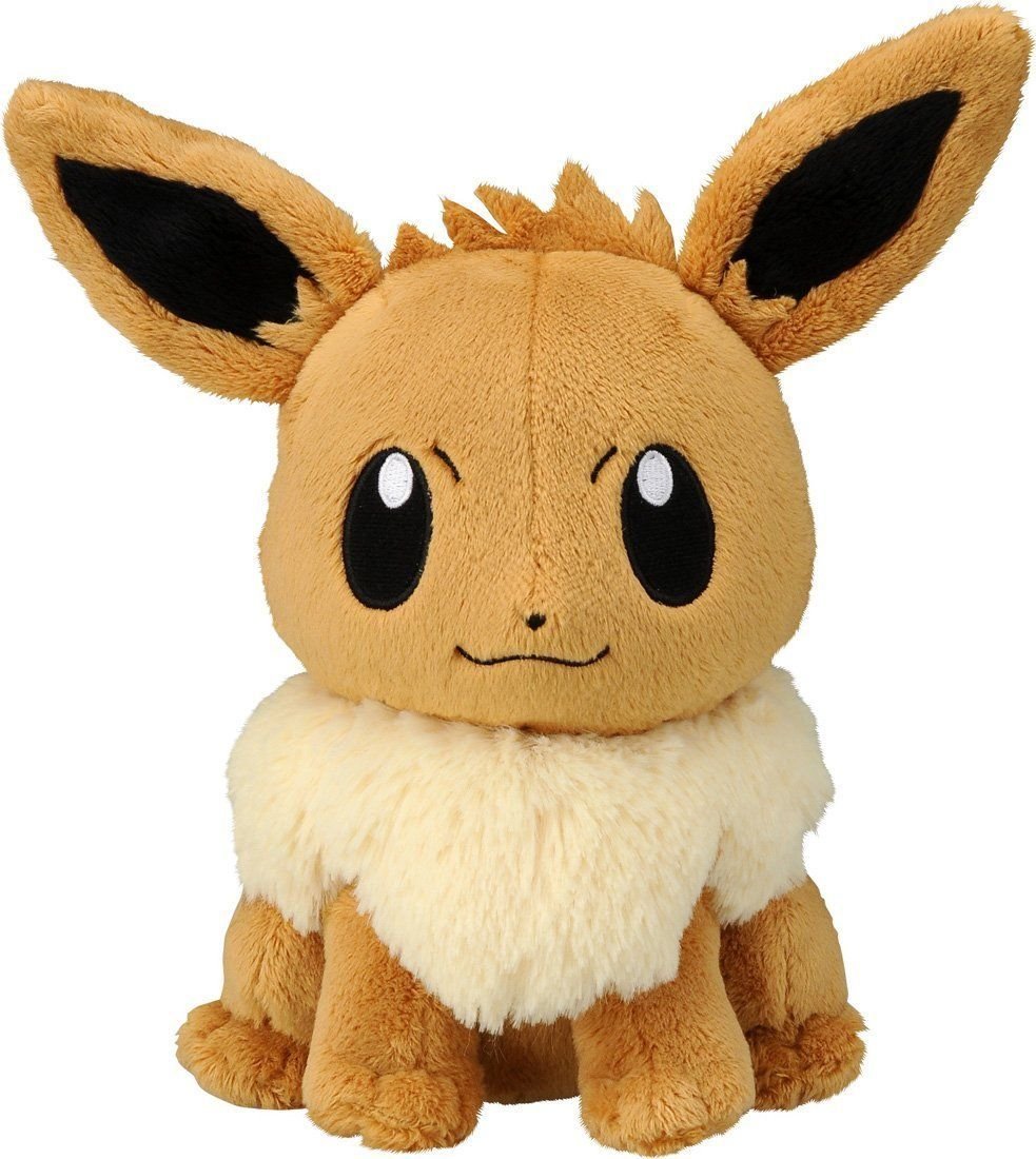 Amazon.co.jp: ポケットモンスター ポケモン ぬいぐるみ イーブイ 高さ