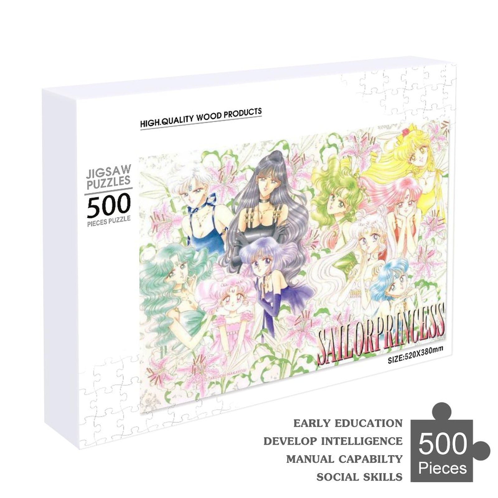 Amazon.co.jp: 美少女戦士セーラームーン パズル ジグソーパズル 木製