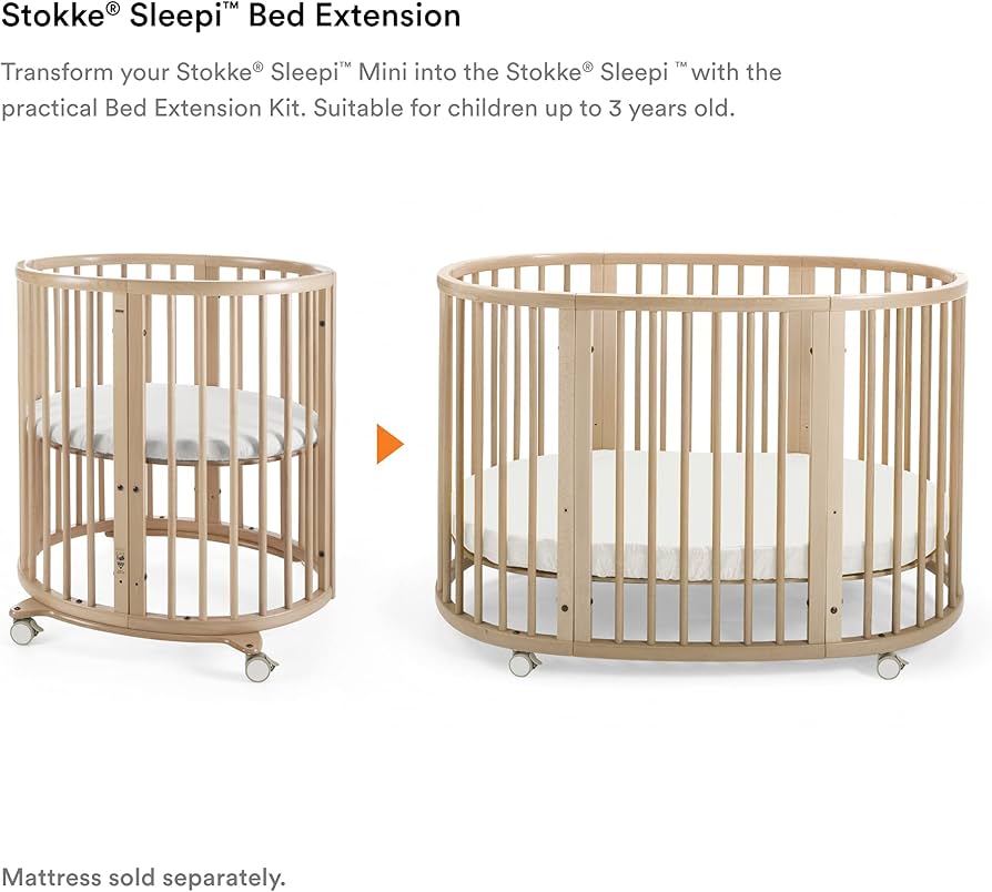 Amazon.com : Stokke Sleepi Bed Extension V2, Natural - Compatible