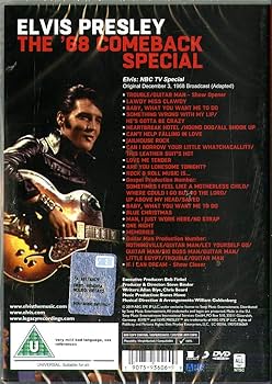 Amazon.com: Elvis Presley: '68 Comeback Special [Region 2