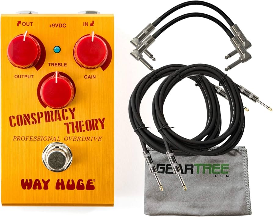 Amazon.com: Way Huge WM20 WH Conspiracy Theory Overdrive Pedal w