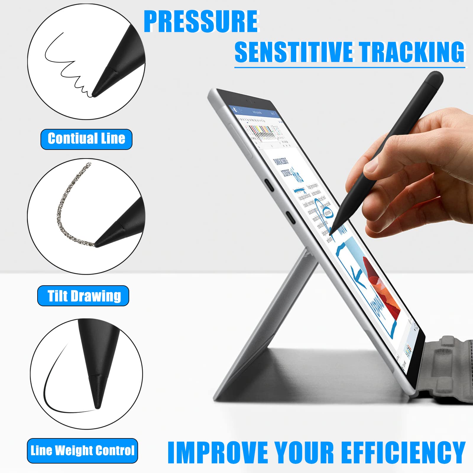 Amazon.co.jp: スリムペン 2チップ (2個パック) 交換部品 Surface Slim