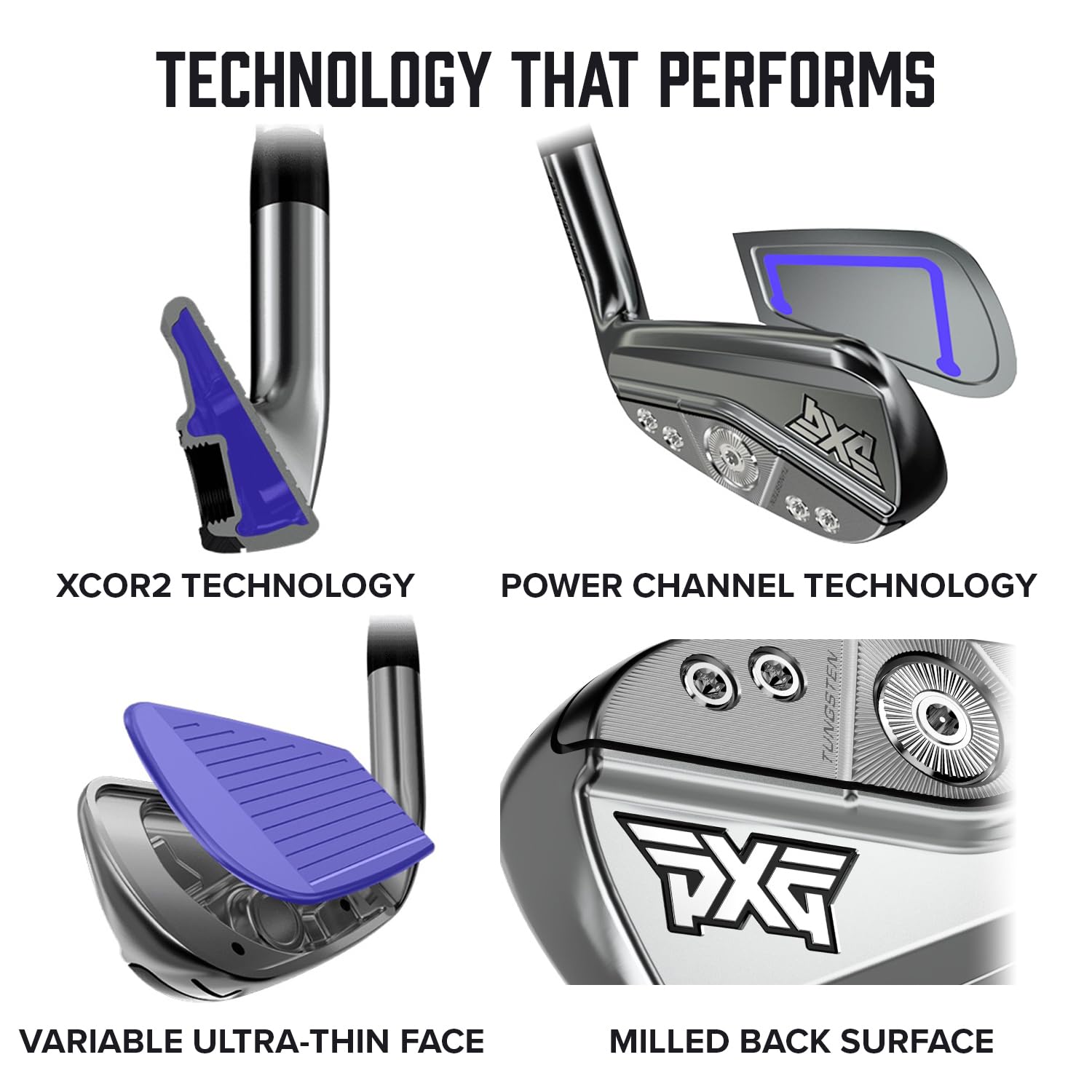 Amazon.co.jp: PXG 0311 GEN6 P アイアンセット - 6クラブ (5 - PW