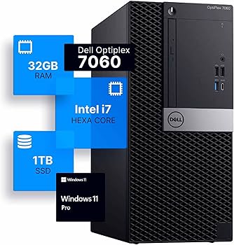 Amazon.com: Dell Optiplex 7060 Tower Desktop Computer | Intel i7