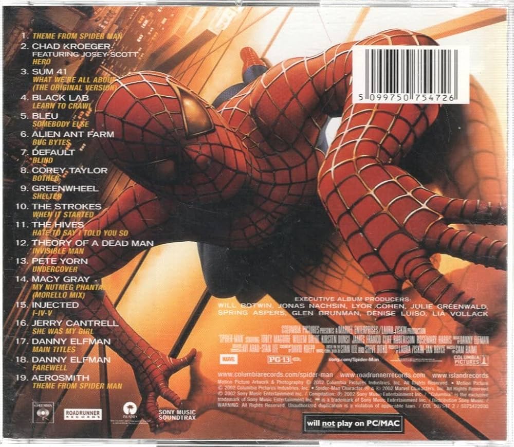 Amazon.co.jp: Spider Man - Music From And Inspired By: ミュージック