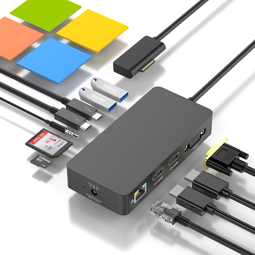 Amazon | Microsoft Surface Dock 2 トリプルディスプレイ デュアル