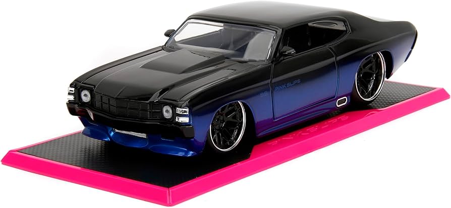 Amazon | Jada Pink Slips 1:24 W5 1971 シボレー シェベル SS ダイ