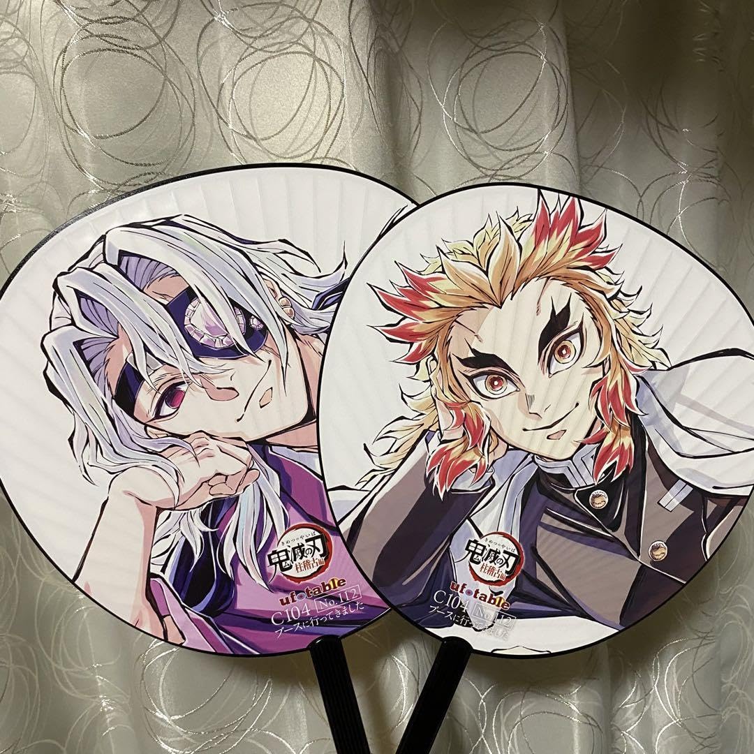 鬼滅の刃 寝そべり コミケ 煉獄杏寿郎 缶バッジ チェキ風ブロマイド 鬼滅