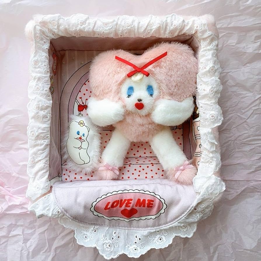 Amazon.co.jp: ファンシーアラモード ぬいぐるみ ラブミ ルーム ピンク