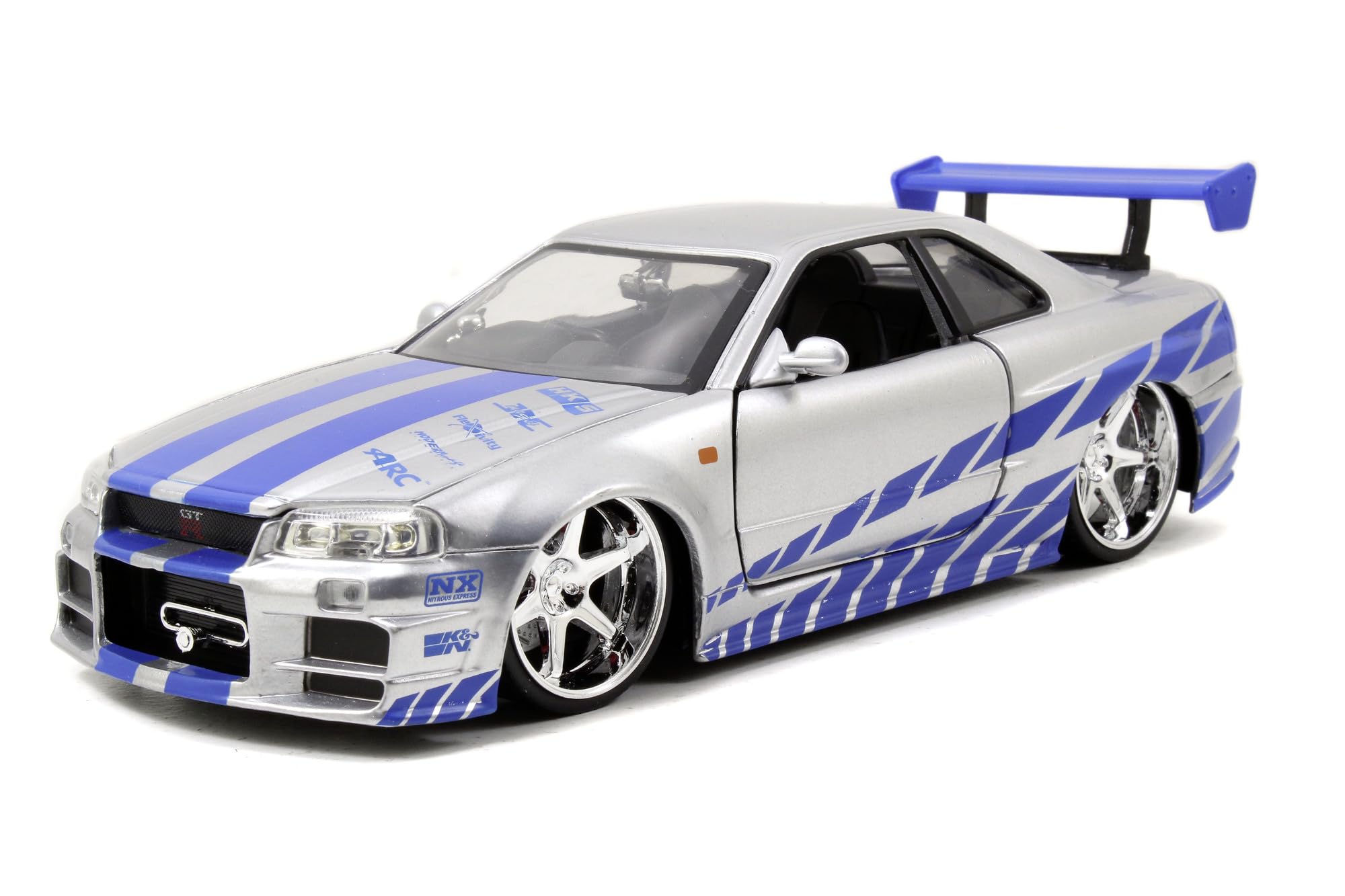 Amazon | jada toys 1/24 FAST&FURIOUS ミニカーBRIAN'S NISSAN