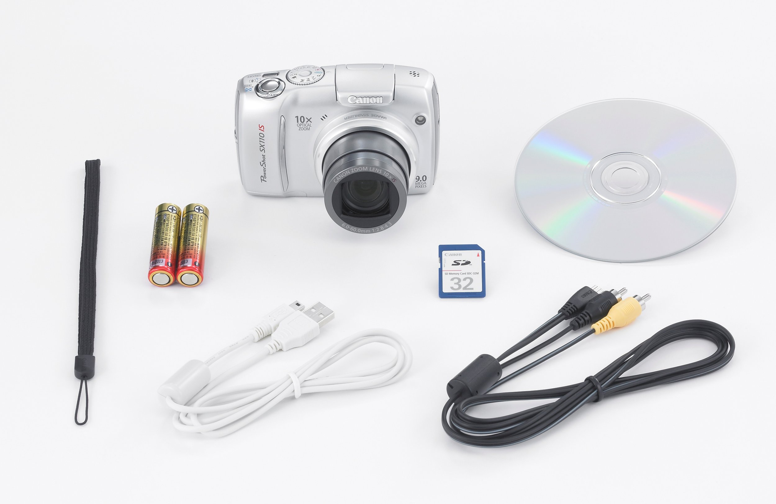 Amazon.com : Canon Powershot SX110IS 9MP Digital Camera with 10x