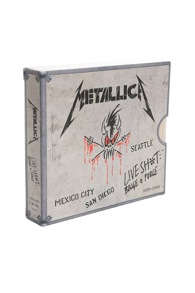 Metallica - Live Shit: Binge & Purge (CD & DVD) - Amazon.com Music