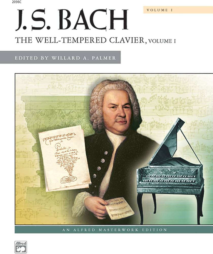 Bach - The Well-Tempered Clavier, Vol 1: Comb Bound Book (Alfred