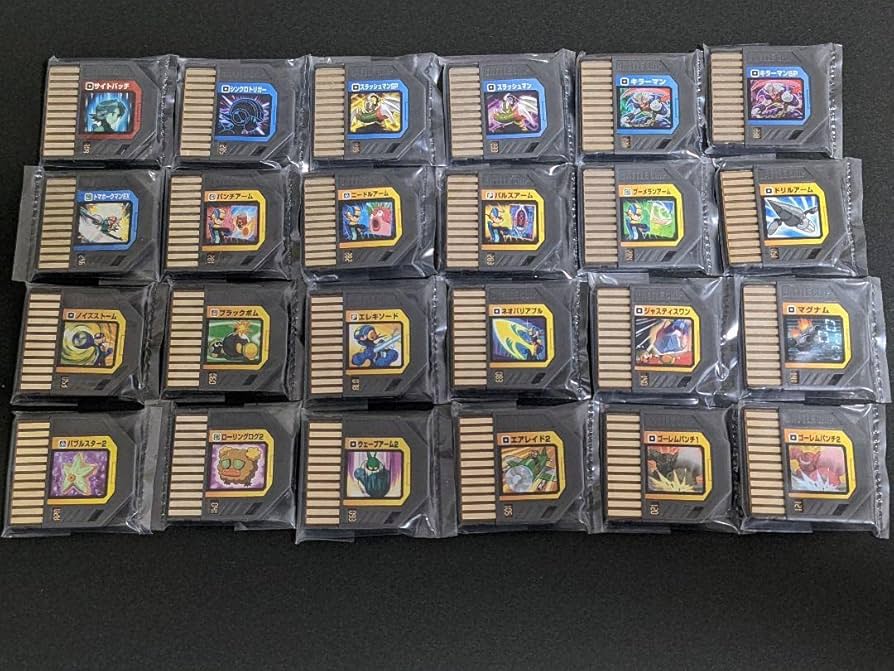 ラ*中様 ロックマンエグゼ バトルチップ まとめ売り たくさん並べれば