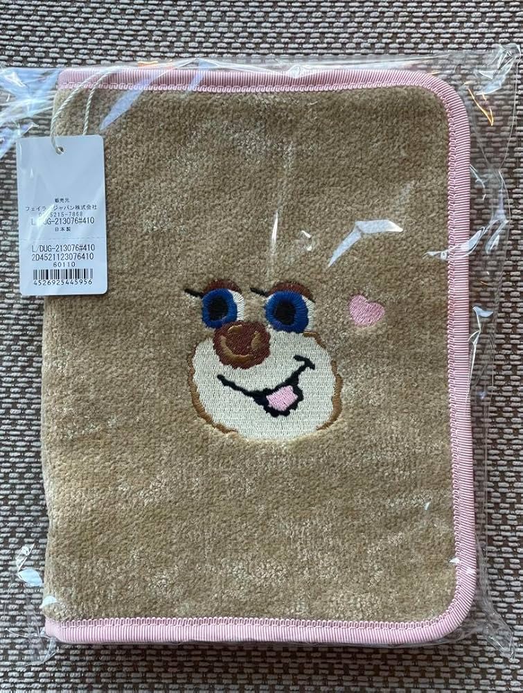 Amazon.co.jp: フェイラー母子手帳ケース ドアップテディガール